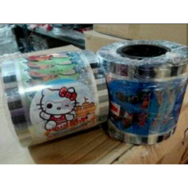 Lid cup sealer gambar/ Cup sealer/ tutup plastik pres