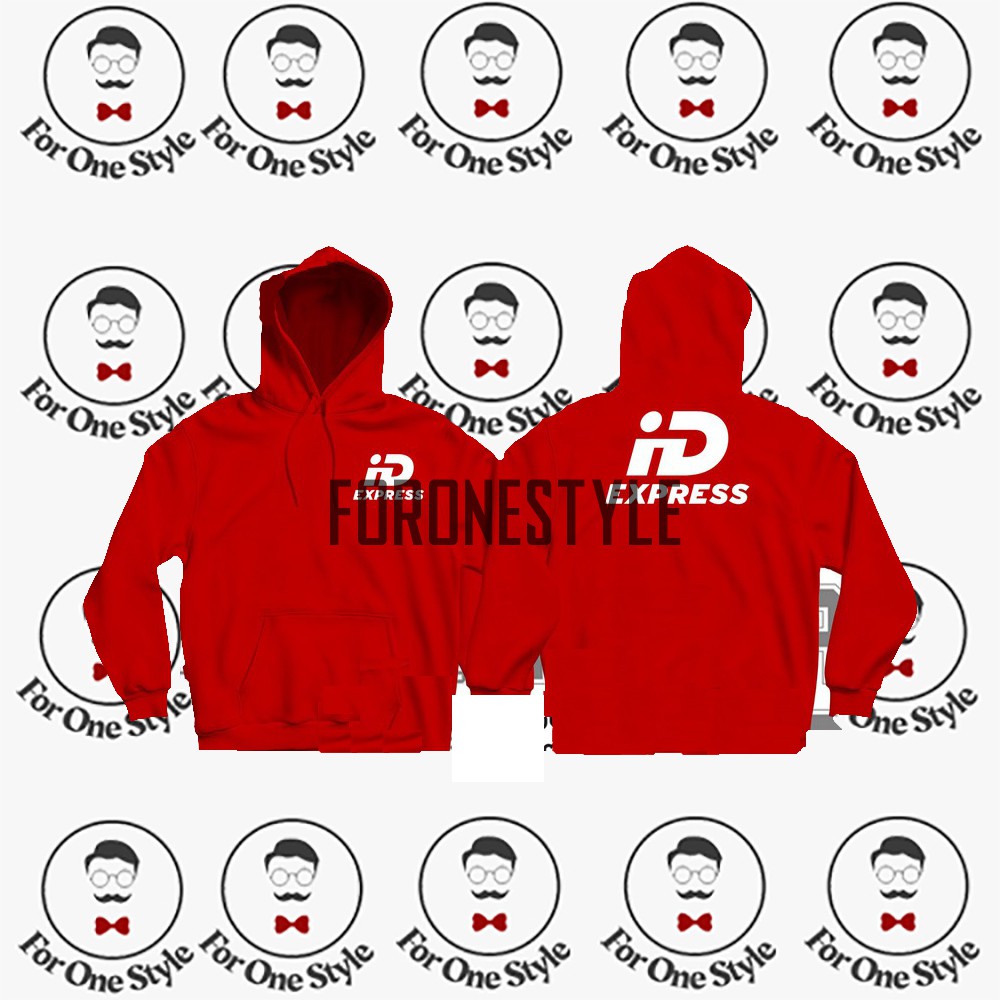 JAKET ID EXPRESS EXPEDISI JASA KIRIM - HOODIE JUMPER JAKET KURIR ID EXPRESS  - HOODIE EXPEDISI ID