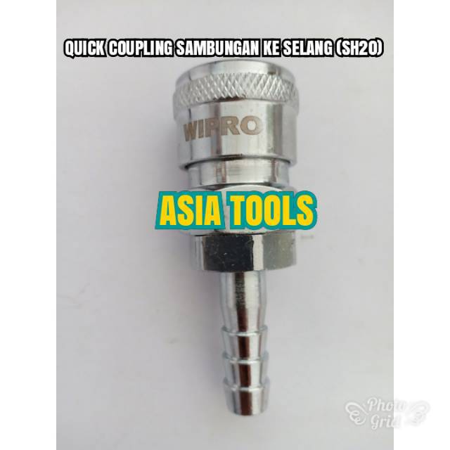 Quick Coupler SH20 / Sambungan kompresor spet spraygun / nepel sambungan coupler