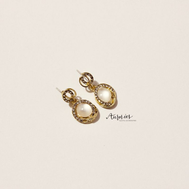 Madelyn earring/anting stud/anting fashion korea/aksesoris korea/anting pesta/anting fashion