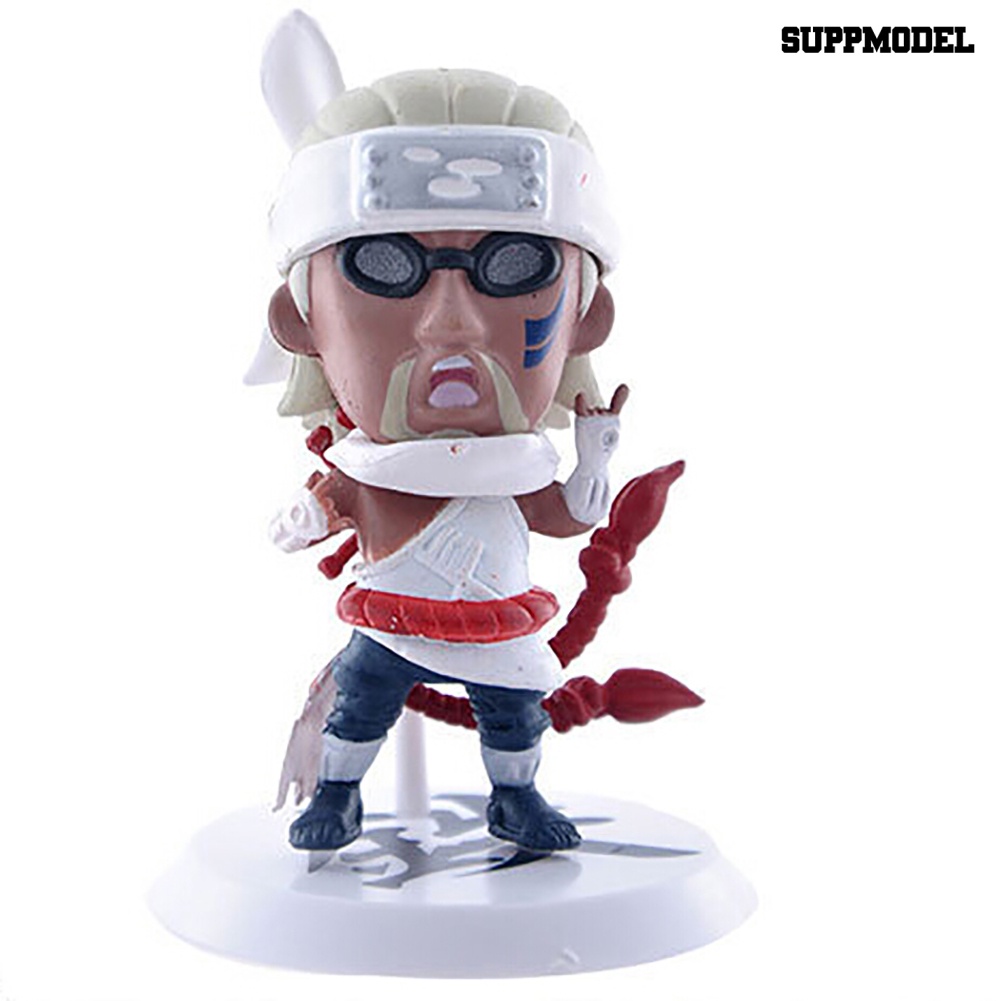 Ornamen Patung Naruto Sasuke Kakashi Sakura Funko Bahan PVC Untuk Mobil