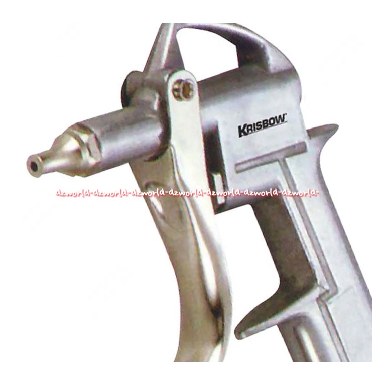Krisbow Iron Air Duster 8 CFM Alat Pistol Kepala Semprot Pembersih Debu Untuk Tekanan Udara Semprotan Angin Bertekanan