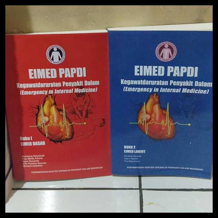 

TERBARUU!! Paket 2 buku EIMED PAPDI buku 1& 2 TERLARIS