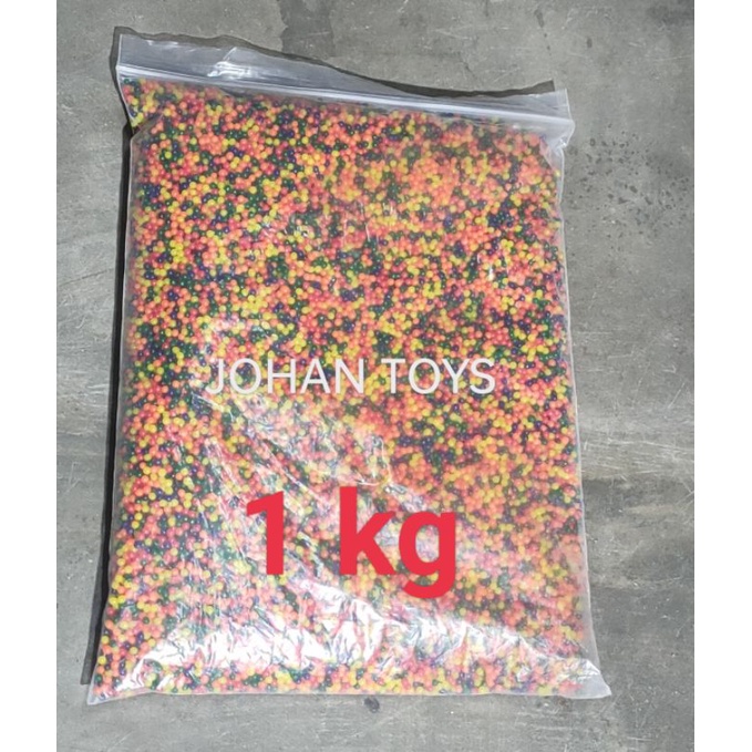 WATER BEADS  /  HYDROGELL  /  MAINAN RENDEMAN (1KG)