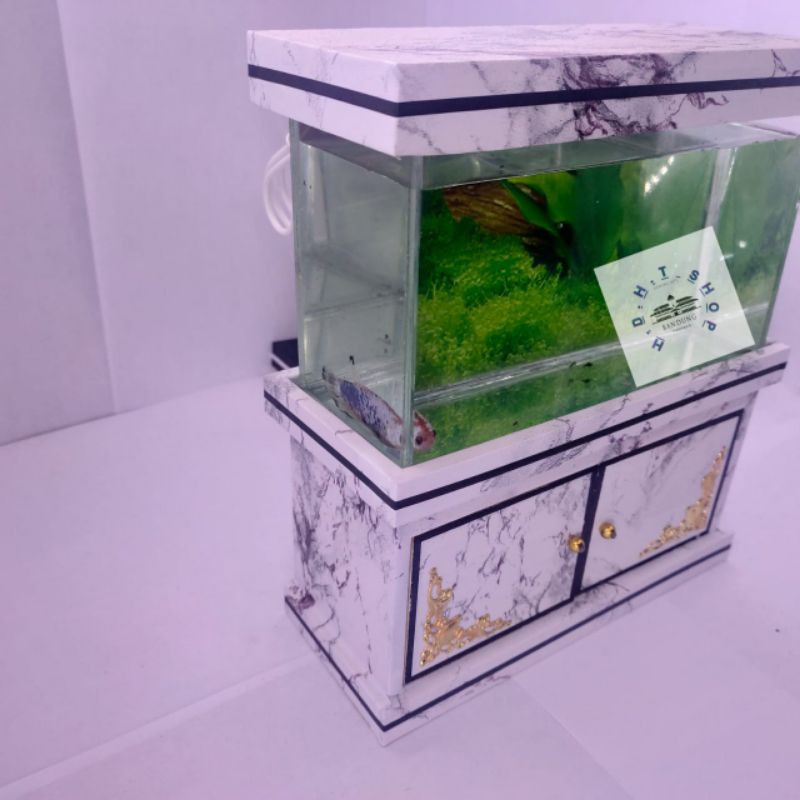 akuarium mini ikan cupang .terlaris