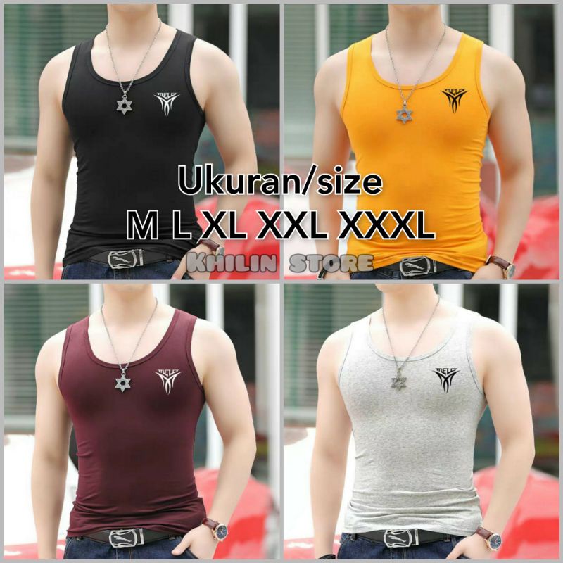 Singlet pria dewasa melo singlet dewasa premium singlet MLO original baju singlet pria dewasa katun