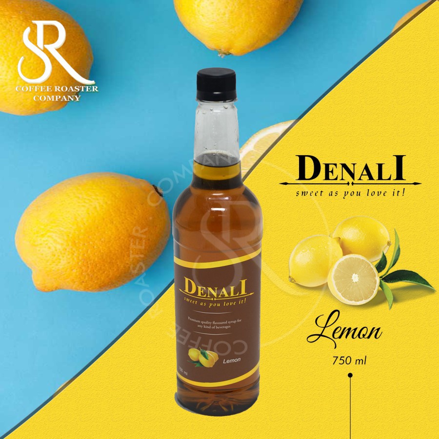 

Denali Syrup Lemon 750ml (Bukan MONIN - TOFFIN) / SIRUP DENALI LEMON