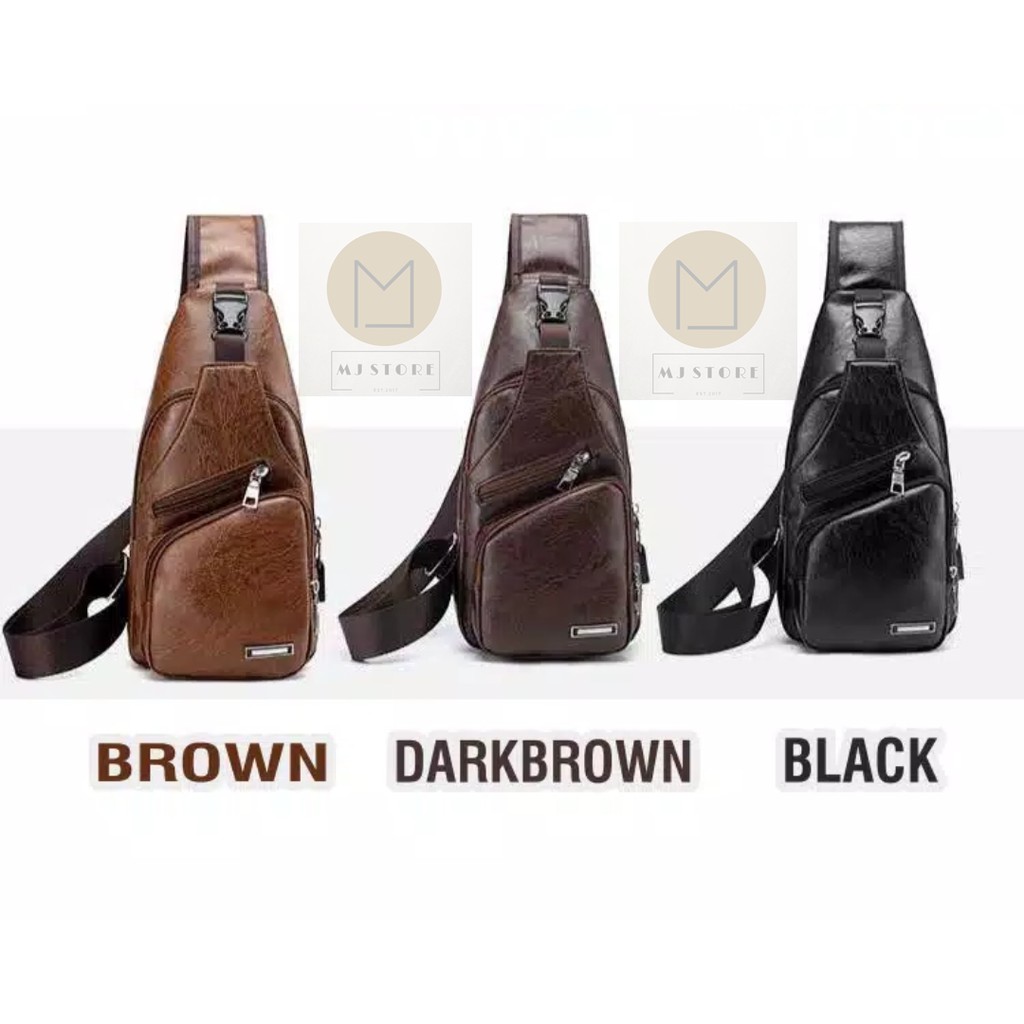 Tas Selempang/ Tas Kulit/ Tas Kecil/Tas Selempang Pria/ Tas Original