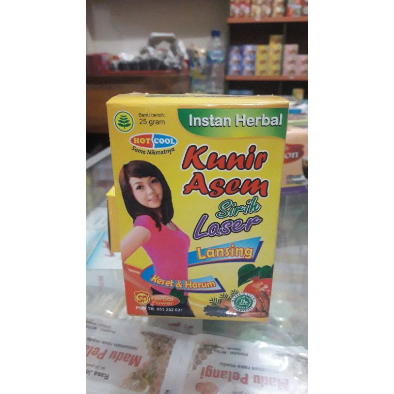 

kunir asem sirih laser
