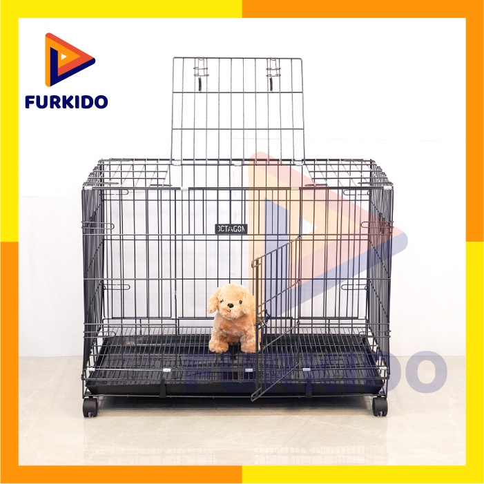 Kandang Octagon / Kandang Hewan Anjing Kucing (91 cm x 56 cm x 71 cm)