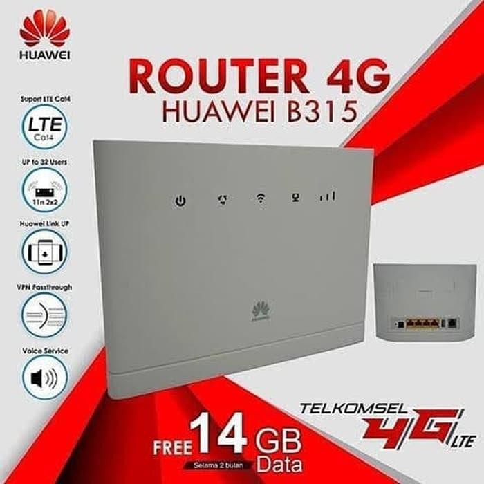 Jual Huawei Modem Wifi Home Router Wifi 4G B315 UNLOCK All Operator Murah
