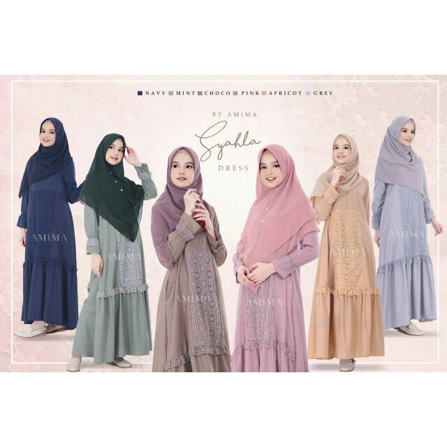 design baju bridesmaid muslimah