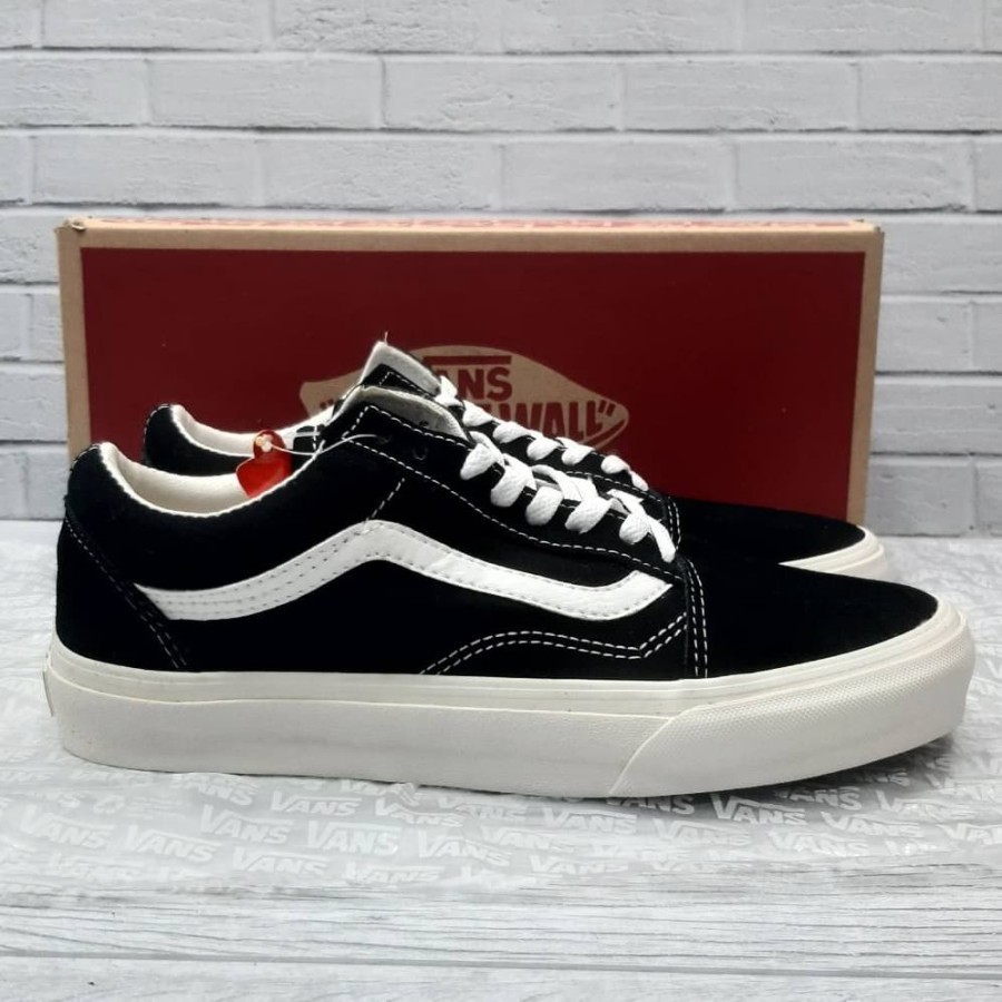 [ BISA COD ] Sepatu Vans Oldskool Black White OG Size 39-43 Premium Quality Made In China BNIB