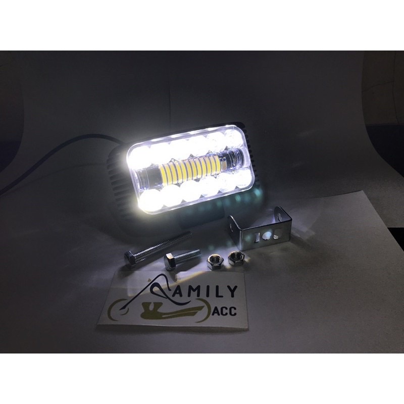 Lampu Tembak Sorot Daymaker Sisik 12 Led 30 Watt Senja Biru