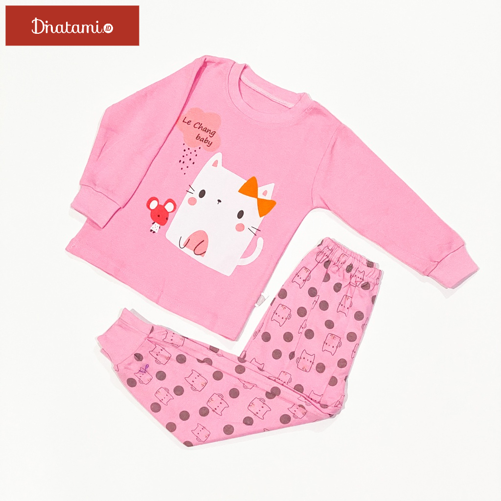 Piyama Anak Korea Girl | Piyama Anak Korea Style | Baju Tidur Anak | Piyama Bayi Girl