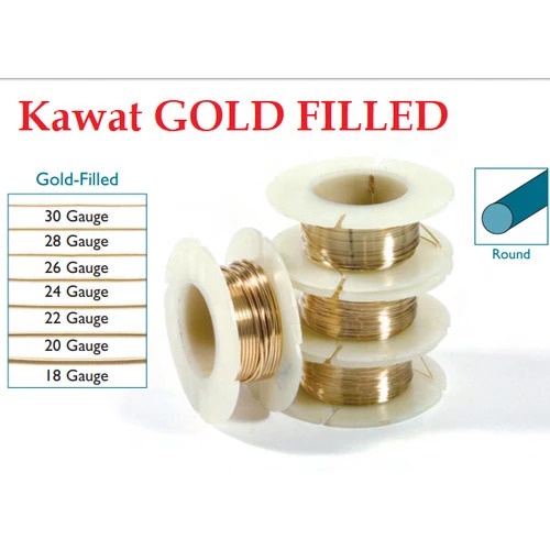 Beadsmith Kawat Gold Filled Varian