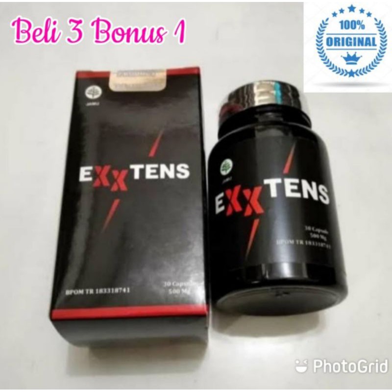 EXXTENS Asli Extens Original Obat Herbal Untuk Pria Perkasa