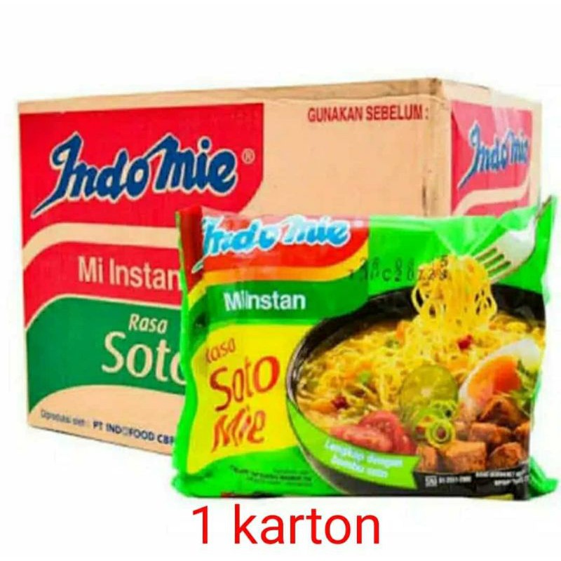 

Indomie Soto Mie 1 Karton 40pcs