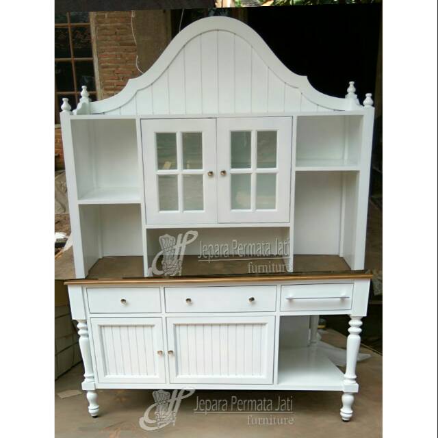 Lemari dapur duco france ( bufet dapur, meja dapur, kitchen table, island table )