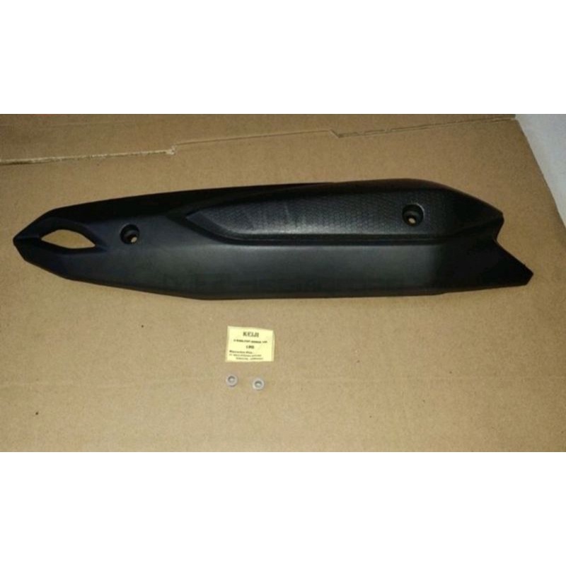 COVER TUTUP PENUTUP TAMENG PELINDUNG KNALPOT YAMAHA AEROX 155 AEROX MOVISTAR LEXI LEXI S LEXI S ABS