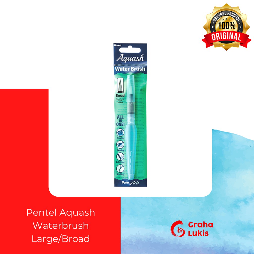 Pentel Aquash Water Brush - Large/Broad