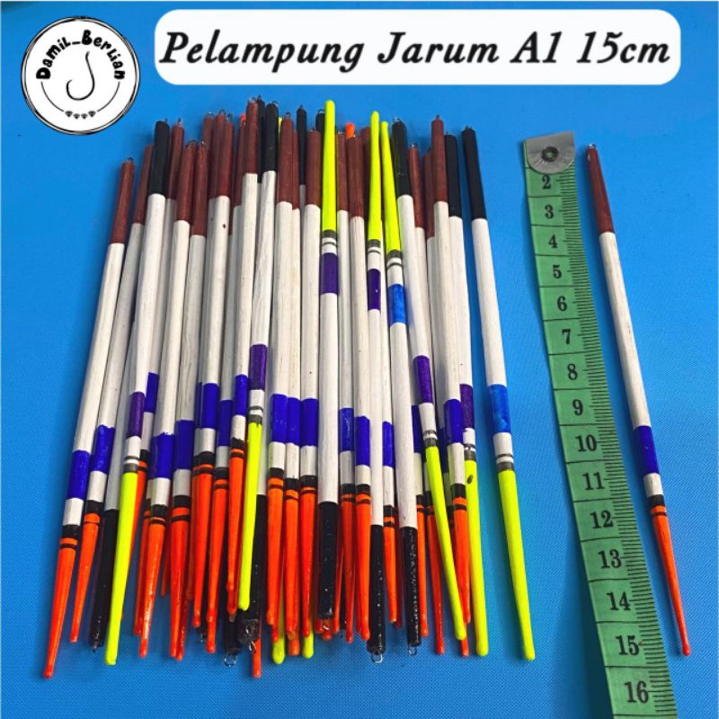 PELAMPUNG PANCING JARUM A1 15CM GROSIR DAMIL_BERLIAN