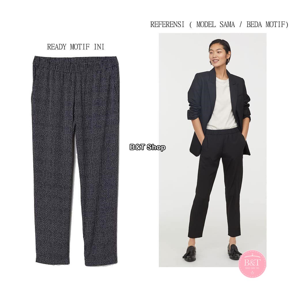 H&M PATERNED TROUSERS