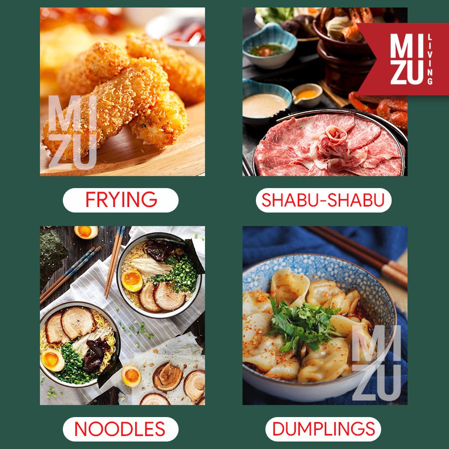 MIZU KUMONOSU Spider Strainer Serokan Masak Gorengan Tirisan Saringan Serbaguna Mie Stainless 304