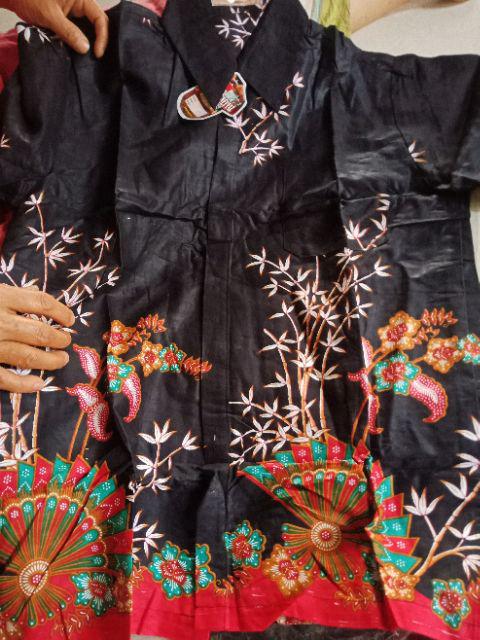 Baju Batik Pria Gus Azmi Syubbanul Muslimin Batik Katun Halus Hadroh Azzahir Santri Muslim, Moderen