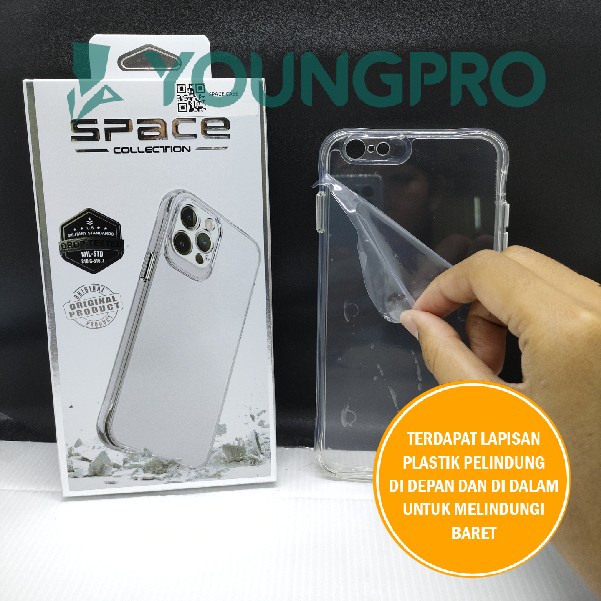 Case SPACE Military Samsung S10 S20 S21 S22 S23 ULTRA S20 S21 S22 S23 PLUS S20FE S21FE  With Moon SPACE ORIGINAL and Pelindung Camera [PREMIUM] SPACE CASE