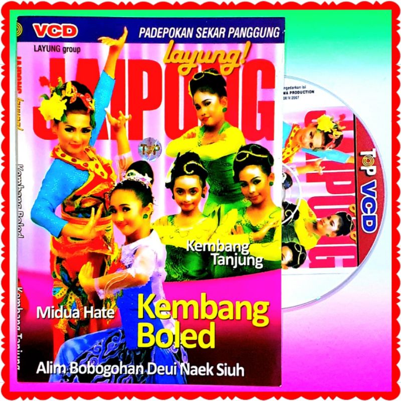 KASET ORIGINAL VCD LAGU JAIPONG-LAGU SUNDA
