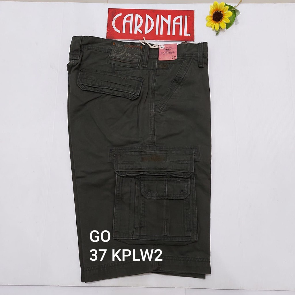 BB 37- W KPL CARDINAL KEMPOL CASUAL Celana Pendek Kempol Fashion Pria Brand Kekinian