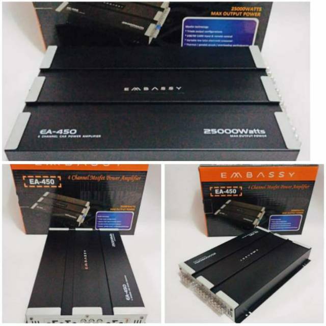 Power 4 chennel embassy seri EA 450 25000watt