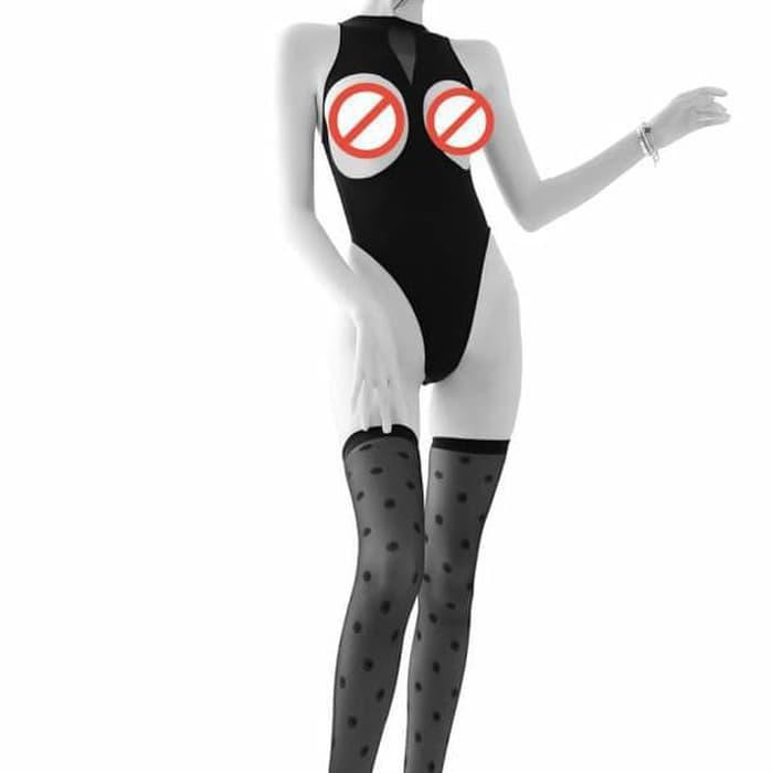 

ACBS200 Stocking Half Body Transparan Open Cup Plus Stocking Sexy
