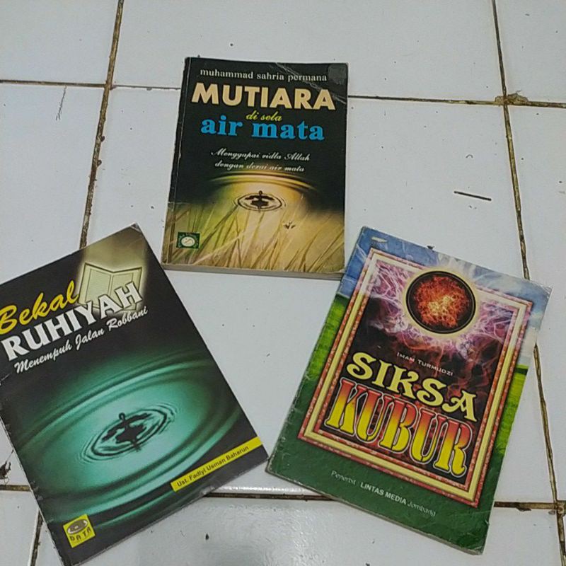 BEKAL RUHIYAH /MUTIARA AIR MATA/ SIKSA KUBUR HARGA 1AN