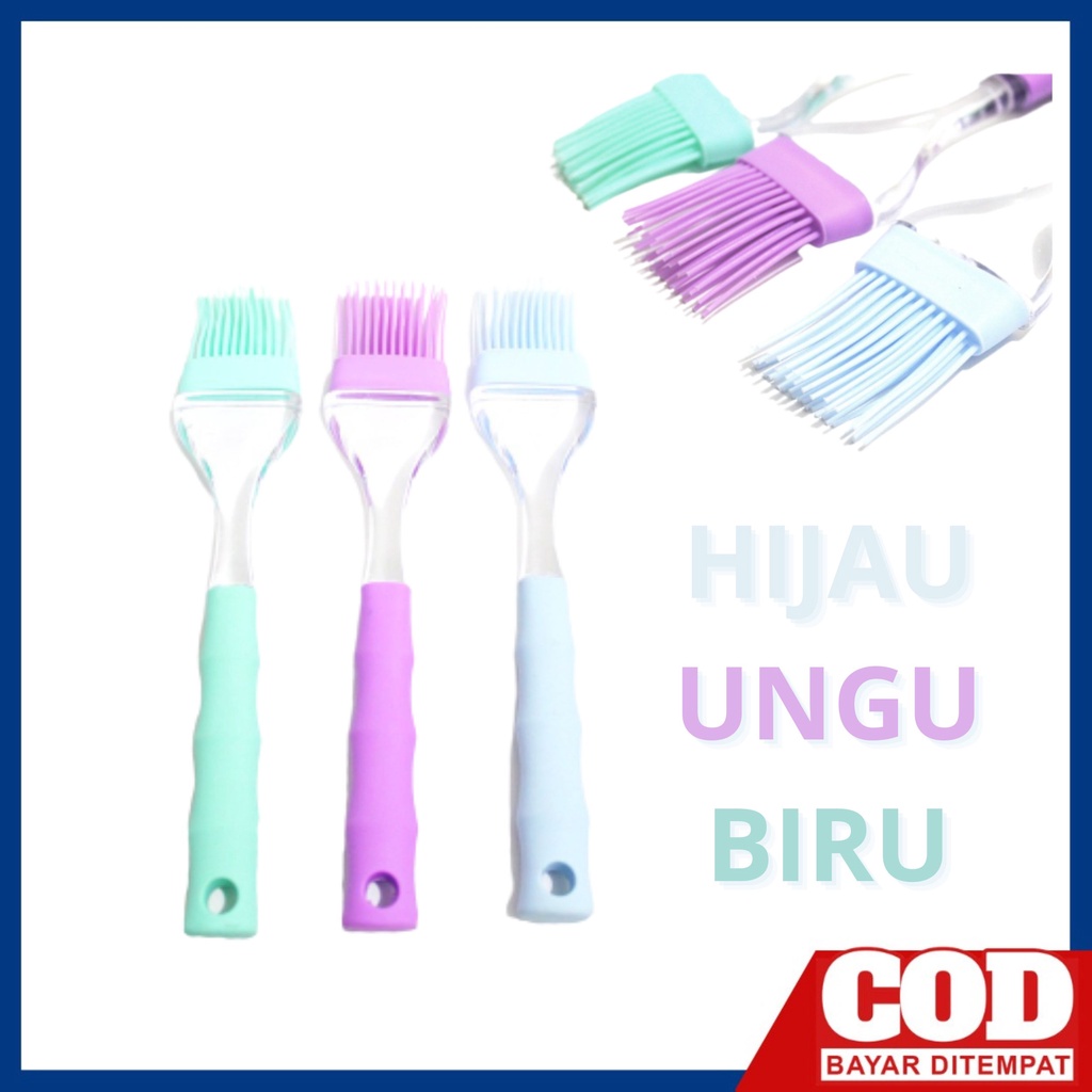 KUAS PASTRY BRUSH SILICONE PASTRY KUAS OLES LOYANG KUE - HHD-196