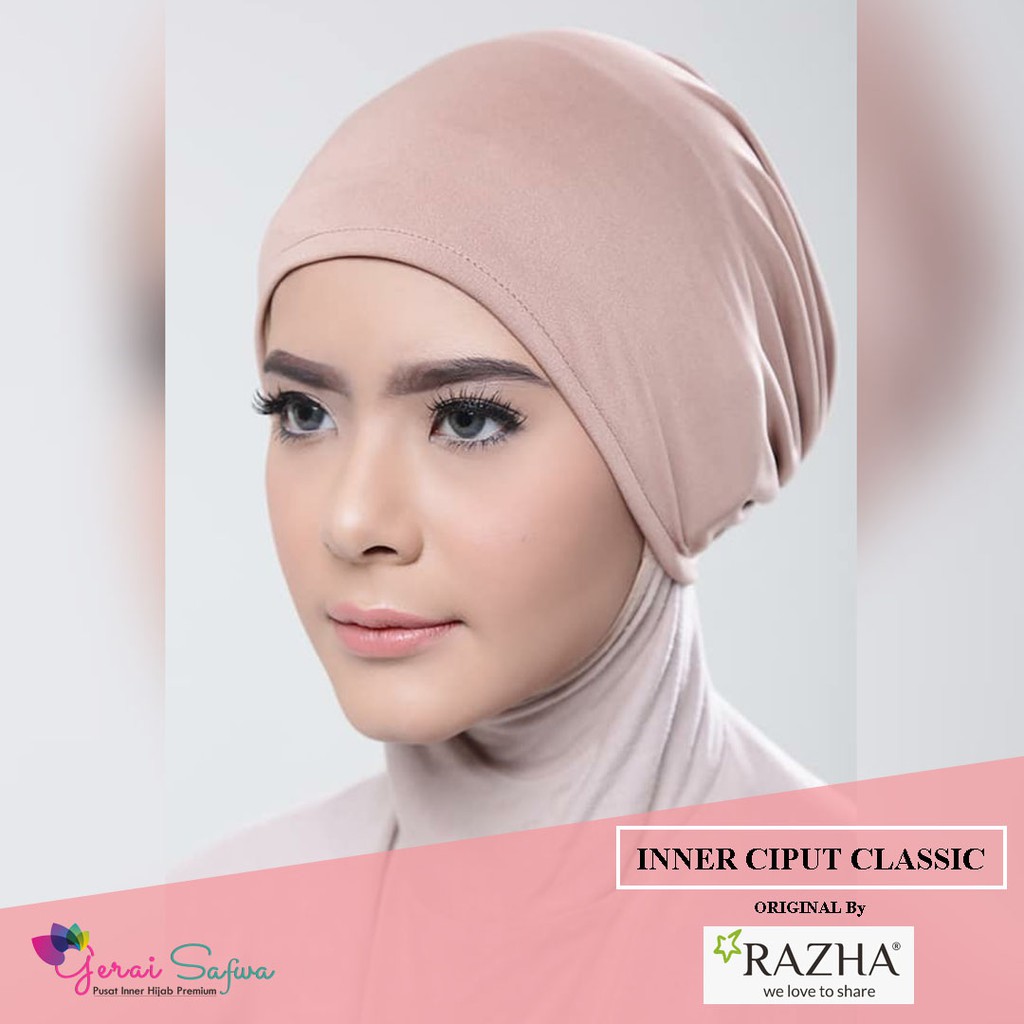 INNER CIPUT DALEMAN JILBAB HIJAB NINJA RAJUT PREMIUM 4 IN 1 UNIK 4