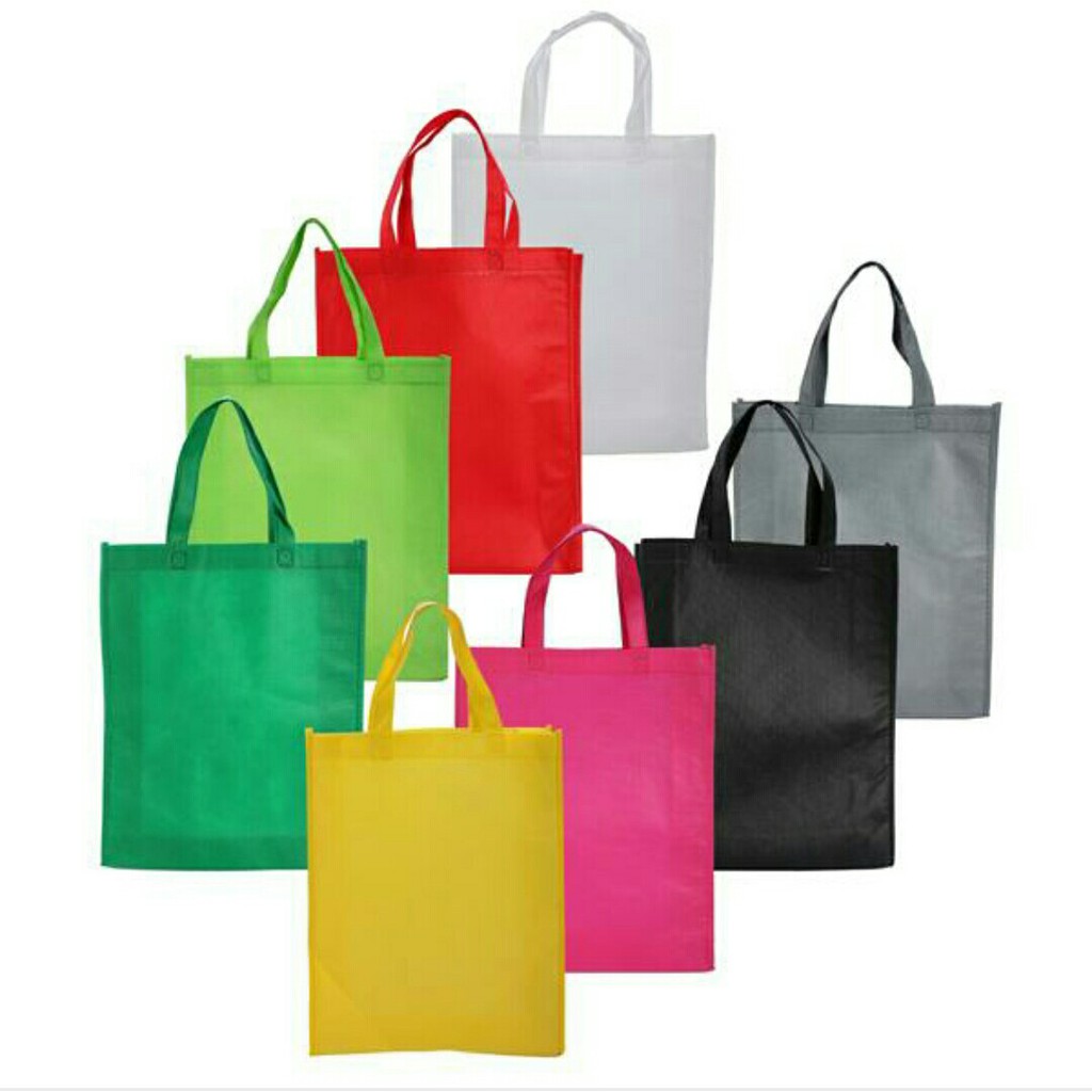 Tote Bag Wanita Tali  Panjang Tas Souvenir Size 28X32X8CM 6 PCS