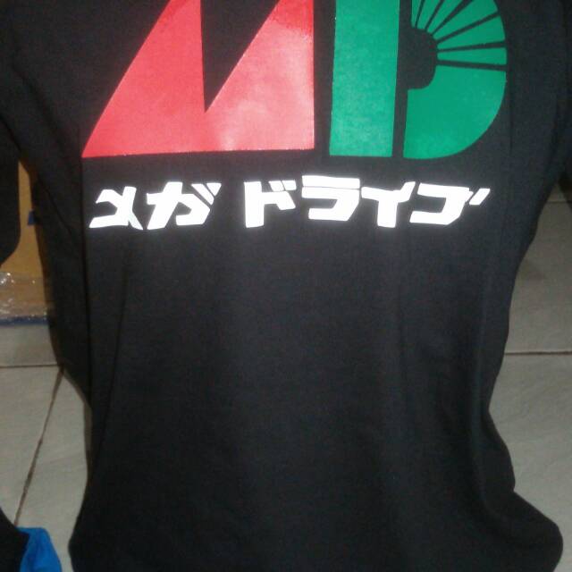 T-Shirt Black Custom SEGA