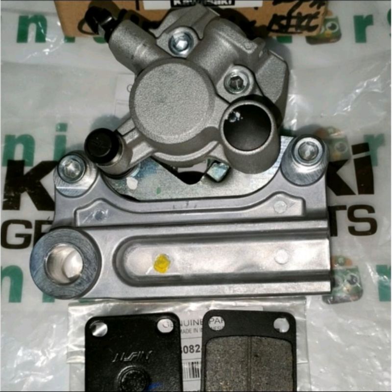 KALIPER BELAKANG KLX 150 KLX DTRACKER DTRAKER + BREKET KALIPER+
