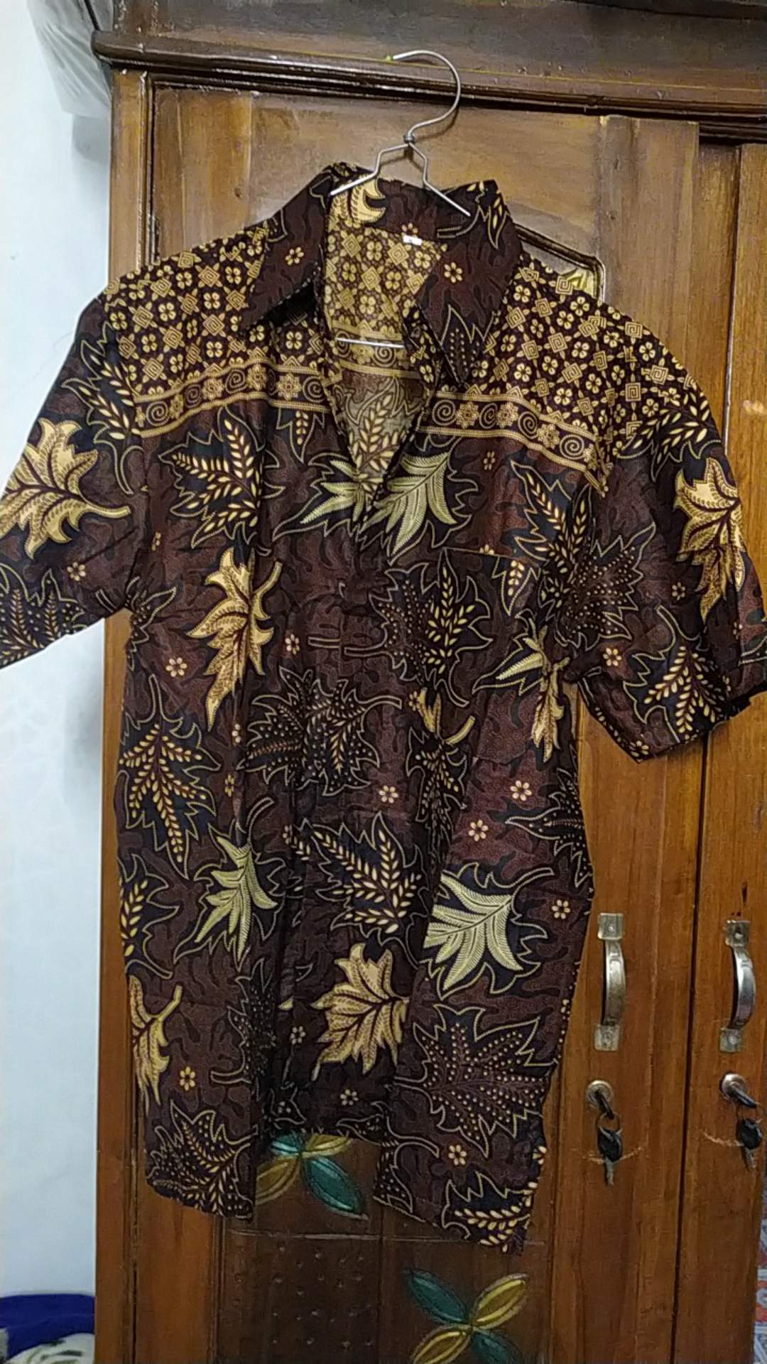 New Arrival Distro Batik Pria Sogan Hrb026 Batikaf Notoarto Batik Ipnu-ippnu Hem Pria Bell