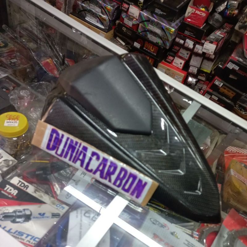 single seat ninja rr mono  cover jok RR mono original carbon