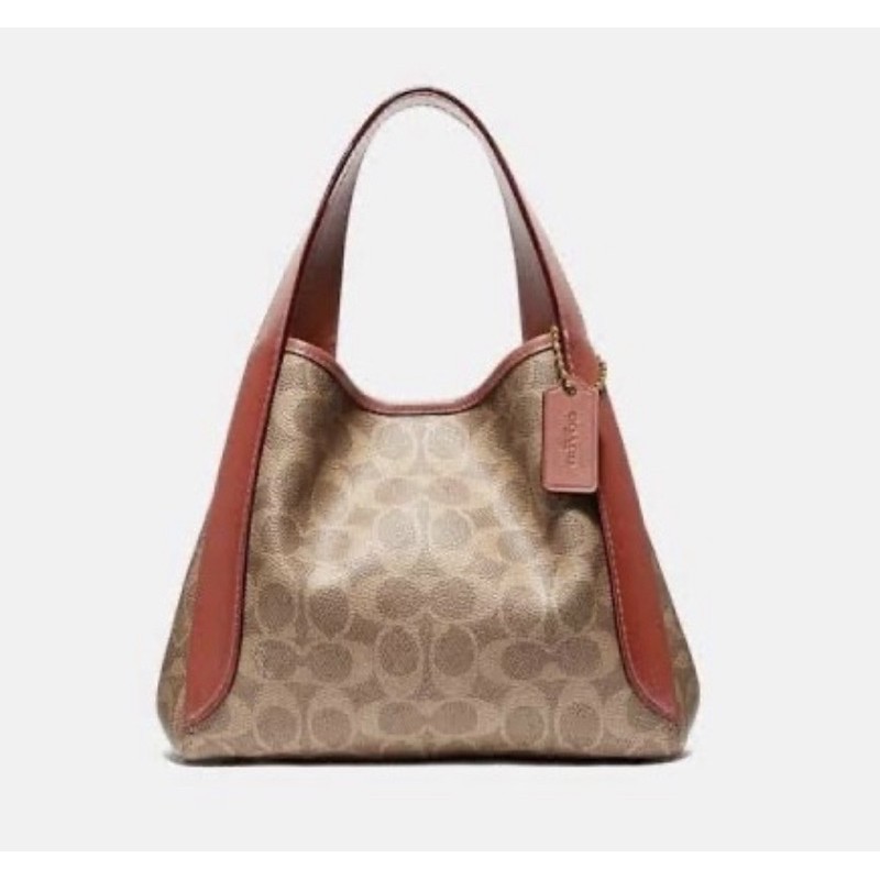 COACH HADLEY HOBO 21 IN SIGNATURE CANVAS