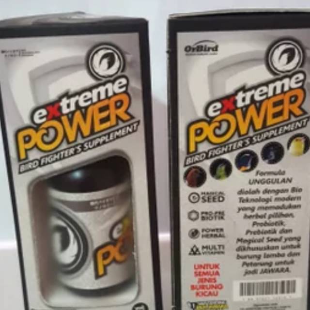 

Extreme power bird fighter suplement herbal doping