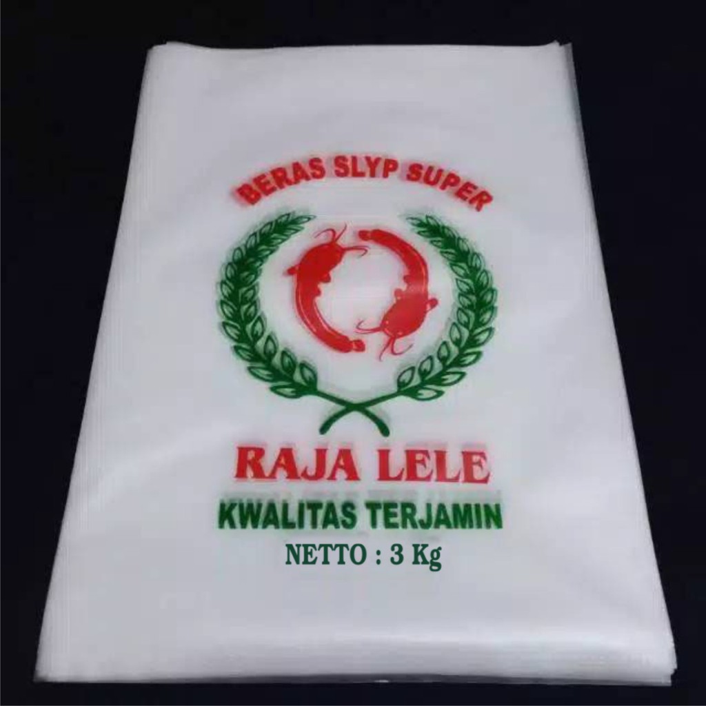 Plastik beras rajalele kemasan 3kg