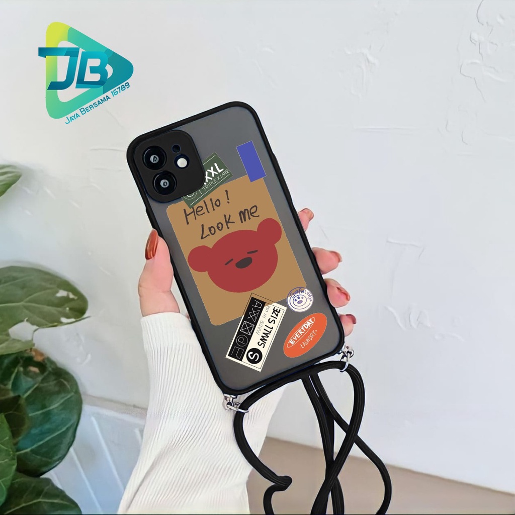 SOFTCASE SLINGCASE DOVE INVONATION OPPO VIVO SAMSUNG XIAOMI REALME IPHONE ALL TYPE JB5086