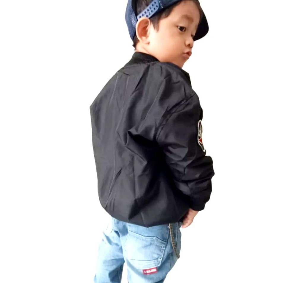 Jaket Bomber Anak Terbaru 1-12 tahun