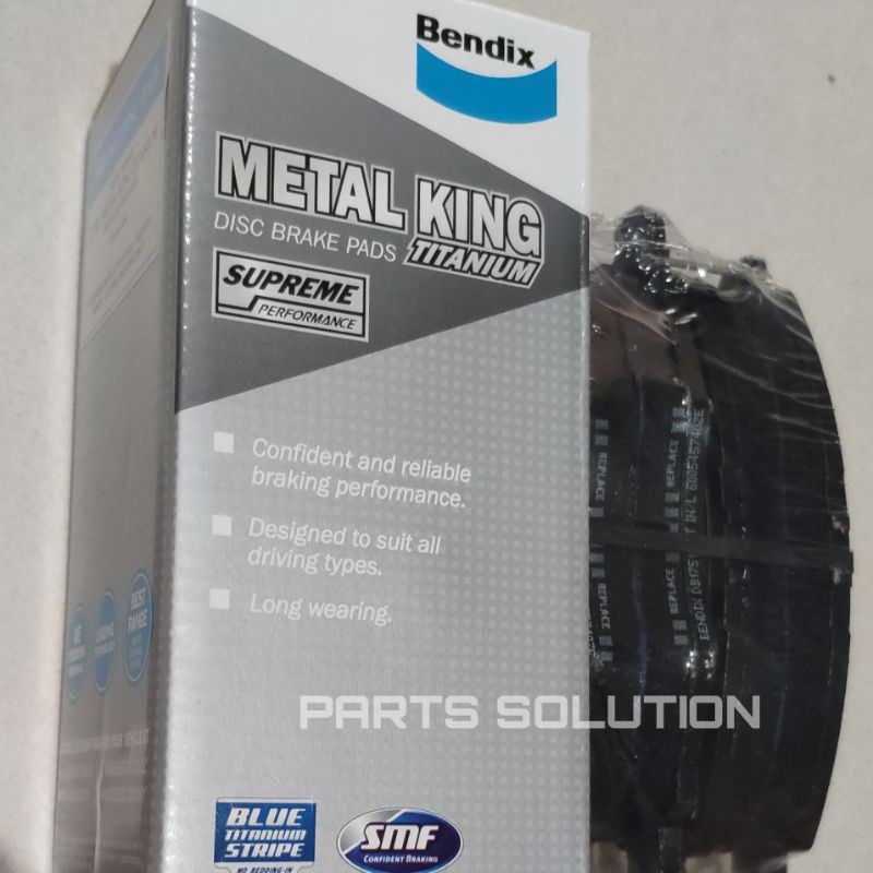 Kampas Rem Depan Toyota Innova Grand Innova BENDIX DB1751 MKT Metal King Titanium