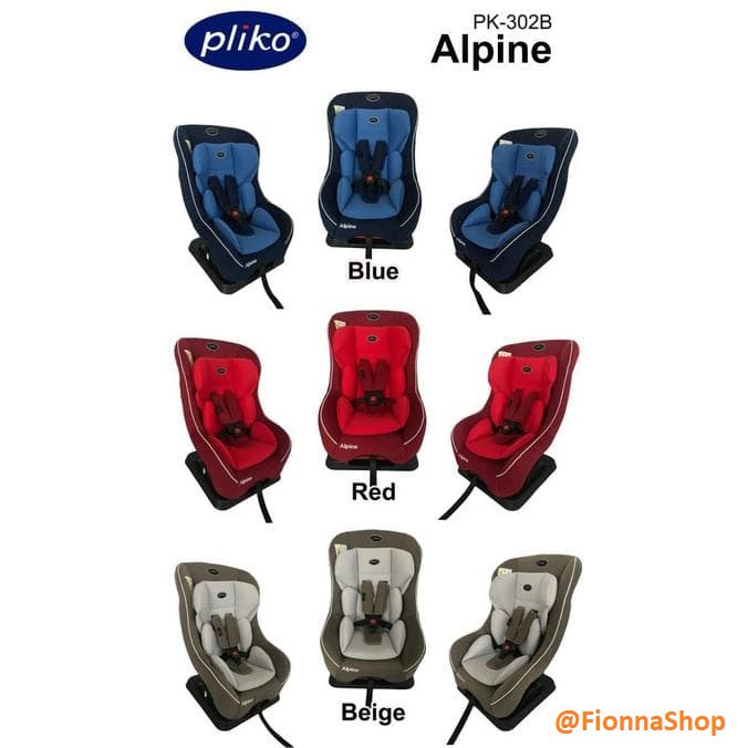 Car Seat Pliko Alpine PK 302 B / PK302B / Dudukan Mobil Bayi