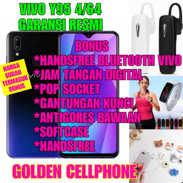 VIVO Y95 4 64 4 32 GARANSI RESMI Shopee Indonesia VIVO Y95 4 64 4 32 GARANSI RESMI Shopee Indonesia